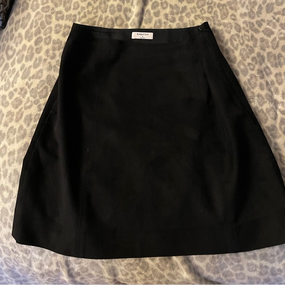 Aritzia Babaton Suede Skirt